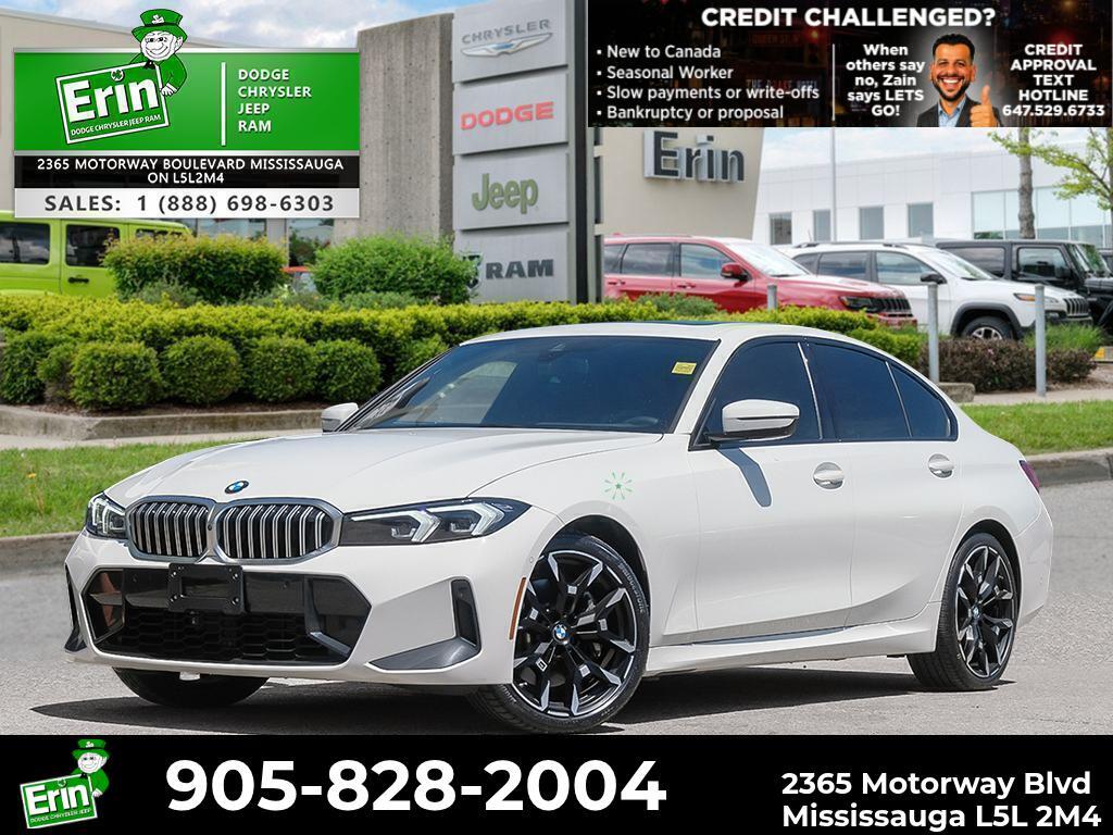 White 2025 BMW 3 Series 330i xDrive Sedan All-Wheel Drive 8-Speed Automatic
