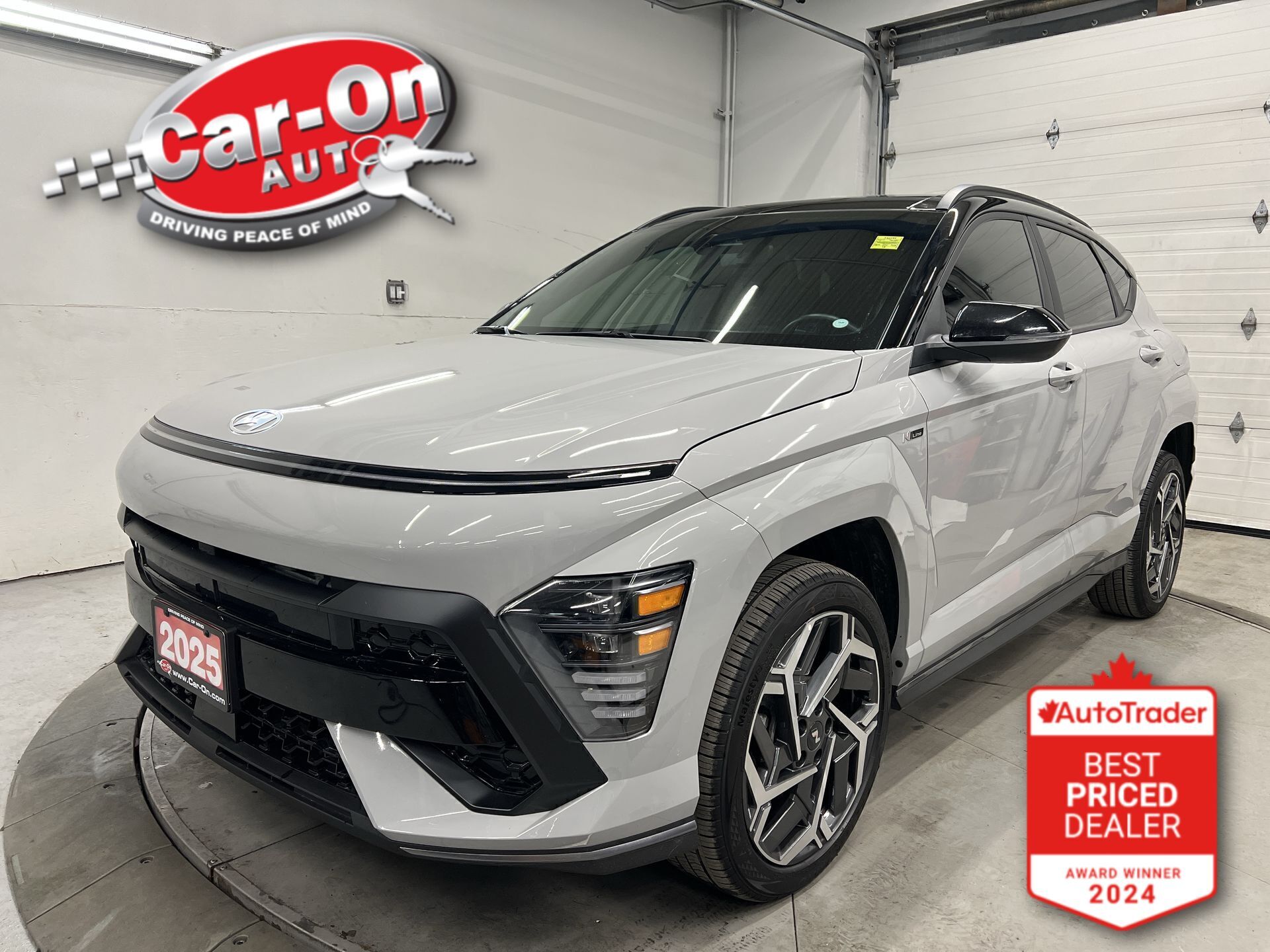 Gray 2025 Hyundai Kona N Line AWD SUV / Crossover All-Wheel Drive Automatic