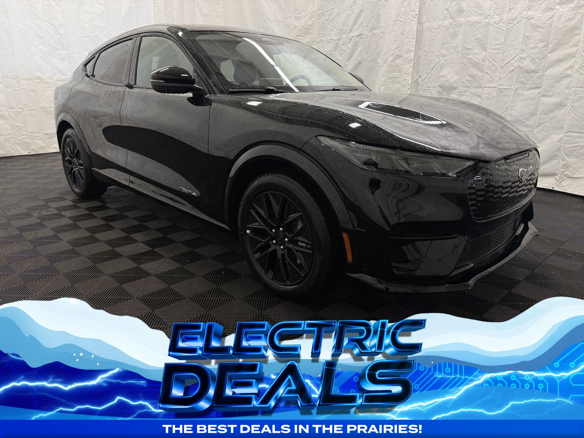 Black 2026 Ford Mustang Mach-E Premium AWD SUV / Crossover All-Wheel Drive 1-Speed Automatic