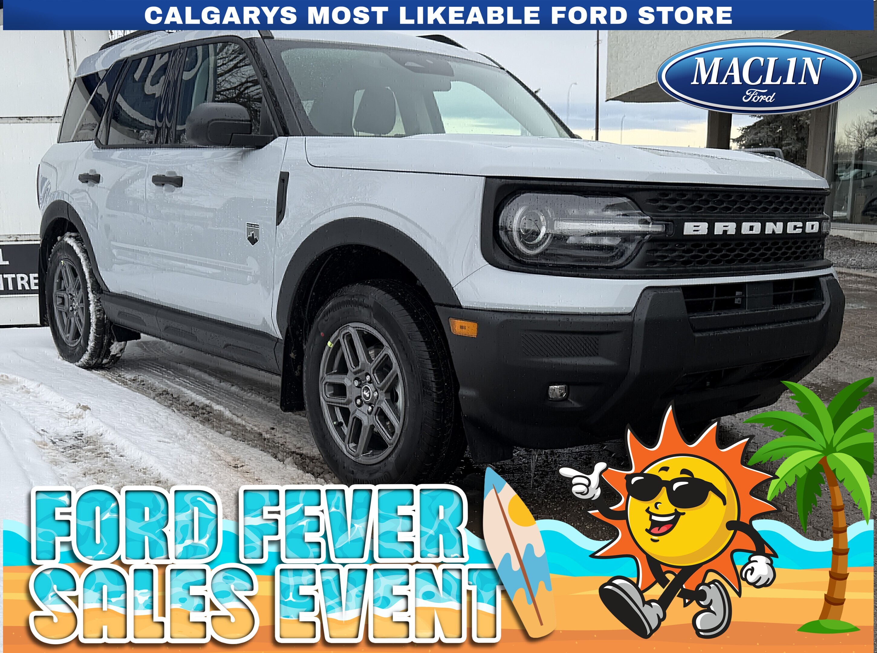 White 2026 Ford Bronco Sport Big Bend AWD SUV / Crossover All-Wheel Drive Automatic