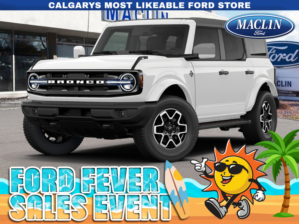 White 2026 Ford Bronco Outer Banks 4-Door 4WD SUV / Crossover Four-Wheel Drive Automatic