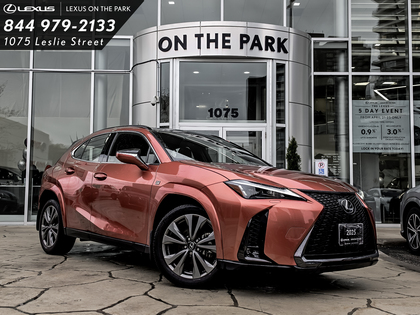 Orange 2025 Lexus UX Hybrid 300h F Sport Design AWD SUV / Crossover All-Wheel Drive Continuously Variable Transmission