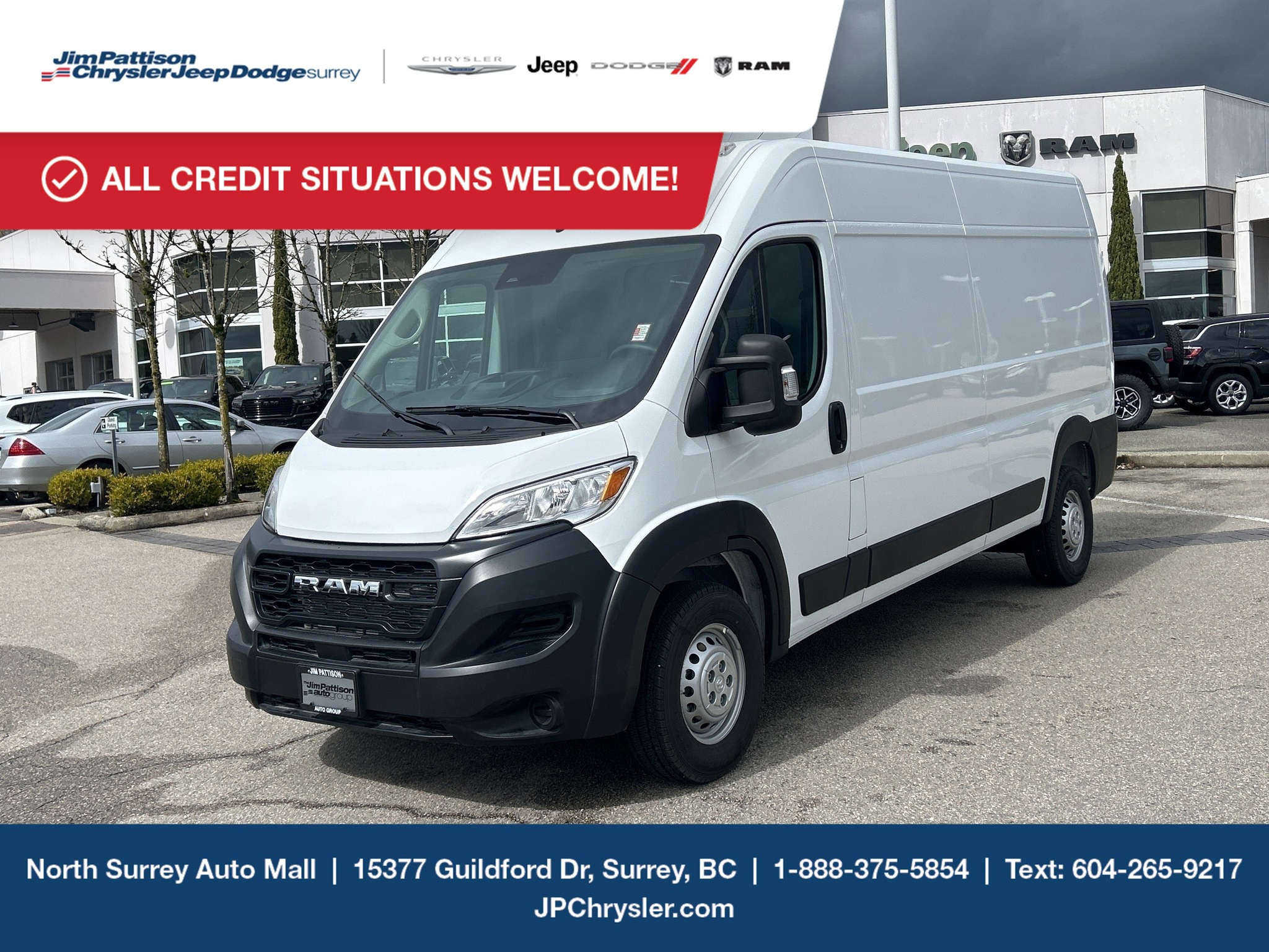 2026 RAM ProMaster 3500