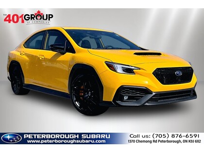 Yellow 2026 Subaru WRX Kaminari Edition AWD Sedan 6-Speed Manual