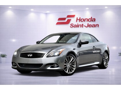 Gray (Dark Grey) 2015 INFINITI Q60 Sport Convertible RWD Convertible Rear-Wheel Drive 7-Speed Automatic