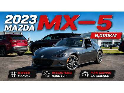 Gray 2023 Mazda MX-5 RF GT RWD Convertible Manual