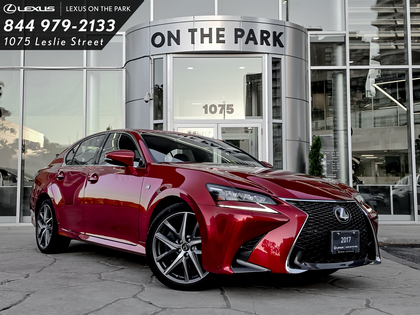 Red 2017 Lexus GS 350 F Sport AWD Sedan All-Wheel Drive 6-Speed Automatic
