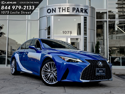 Blue 2023 Lexus IS 300 AWD Sedan All-Wheel Drive 6-Speed Automatic