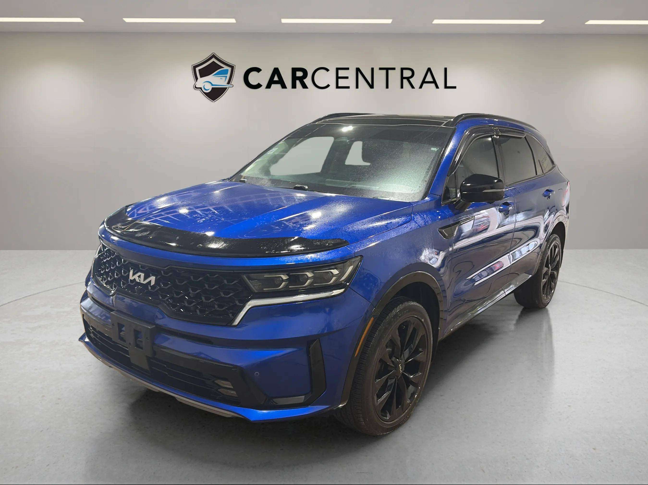 Blue 2023 Kia Sorento SX AWD SUV / Crossover All-Wheel Drive 8-Speed Automatic