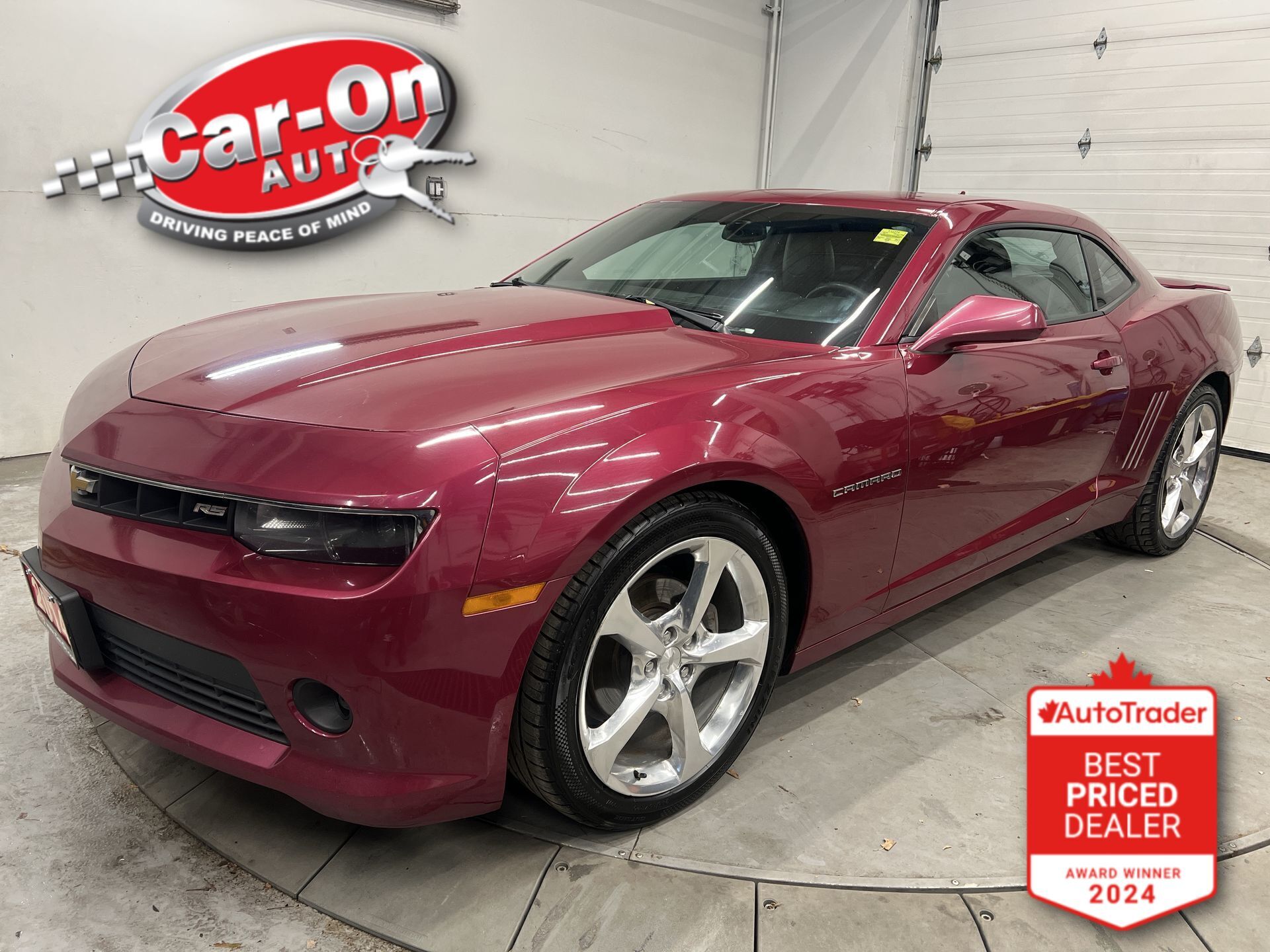 Red 2014 Chevrolet Camaro 2LT Coupe RWD Coupe Rear-Wheel Drive Automatic