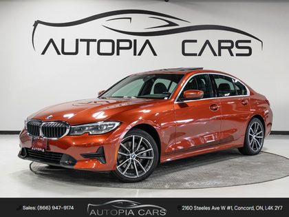 Orange 2021 BMW 3 Series 330i xDrive AWD Sedan All-Wheel Drive Automatic