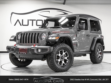Gray 2021 Jeep Wrangler Rubicon 4WD SUV / Crossover Four-Wheel Drive Automatic