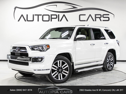White 2021 Toyota 4Runner Limited 4WD SUV / Crossover All-Wheel Drive Automatic