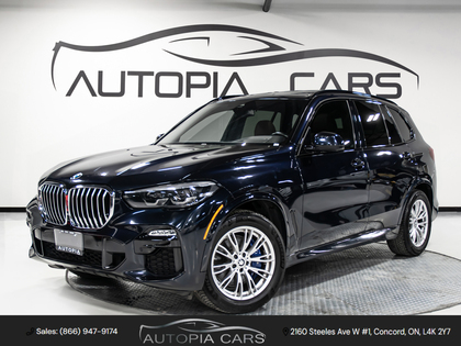 Blue 2021 BMW X5 xDrive40i AWD SUV / Crossover All-Wheel Drive Automatic