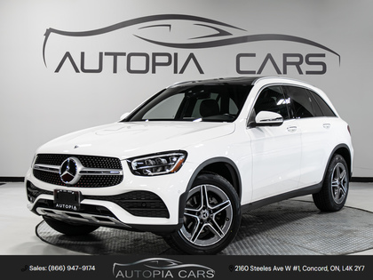 White 2021 Mercedes-Benz GLC 300 SUV 4MATIC SUV / Crossover All-Wheel Drive 9-Speed Automatic
