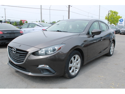 Brown 2015 Mazda MAZDA3 GX Sedan Manual