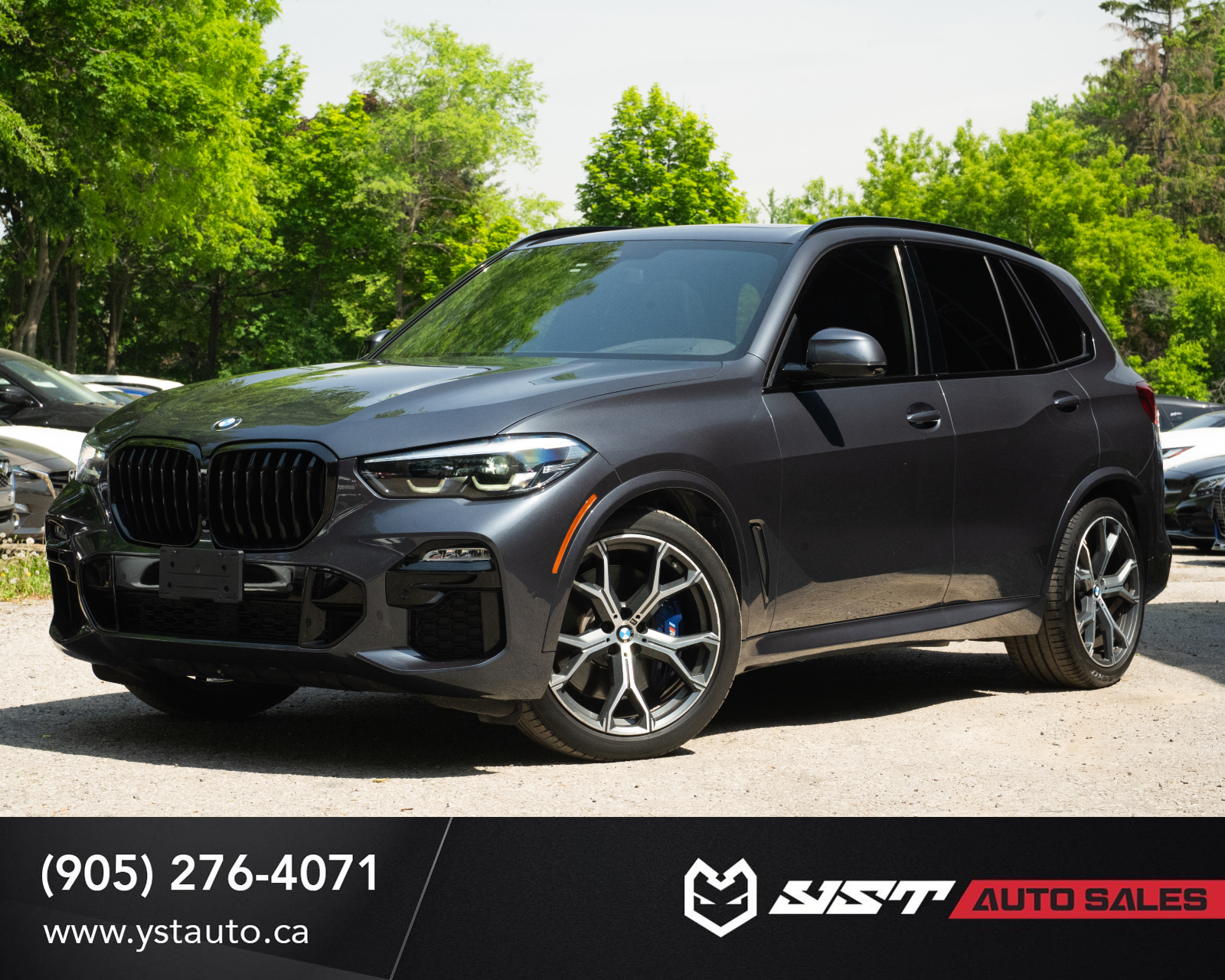 Gray 2020 BMW X5 xDrive40i AWD SUV / Crossover All-Wheel Drive 8-Speed Automatic