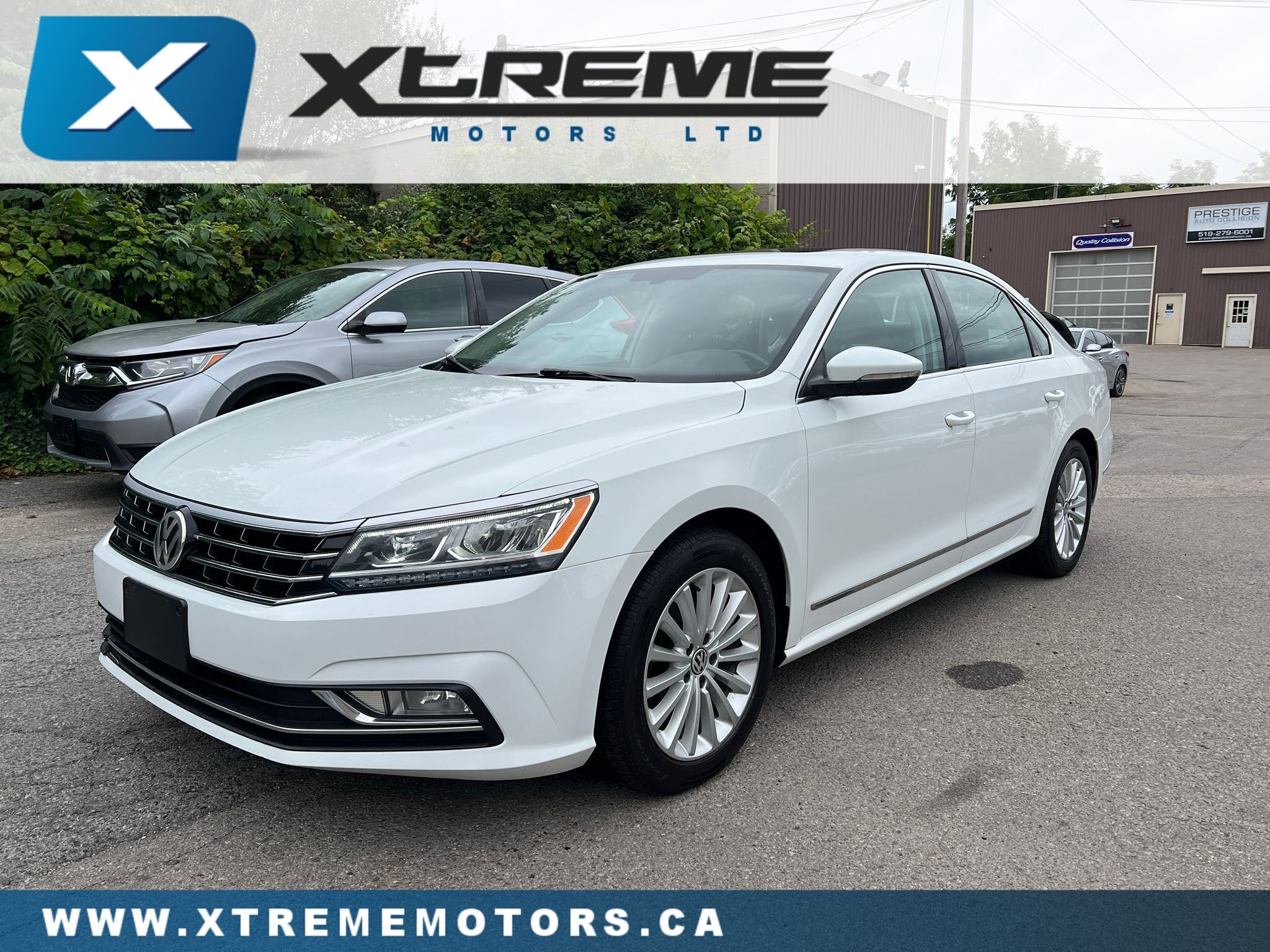 White 2017 Volkswagen Passat 1.8T Comfortline Sedan 6-Speed Automatic