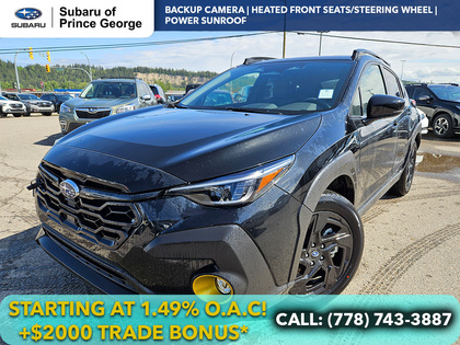 Black 2026 Subaru Crosstrek Onyx AWD SUV / Crossover Continuously Variable Transmission
