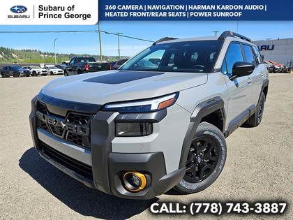 Gray 2026 Subaru Outback Wilderness AWD SUV / Crossover All-Wheel Drive Continuously Variable Transmission