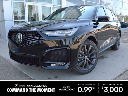 Black 2026 Acura MDX SH-AWD with A-SPEC Package SUV / Crossover All-Wheel Drive Automatic