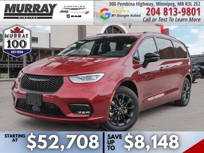 Red 2025 Chrysler Pacifica Select FWD Minivan Front-Wheel Drive 9-Speed Automatic
