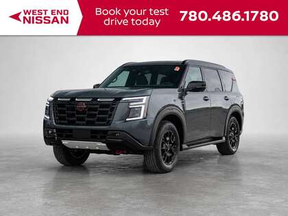 Gray 2026 Nissan Armada PRO-4X 4WD SUV / Crossover Four-Wheel Drive 9-Speed Automatic