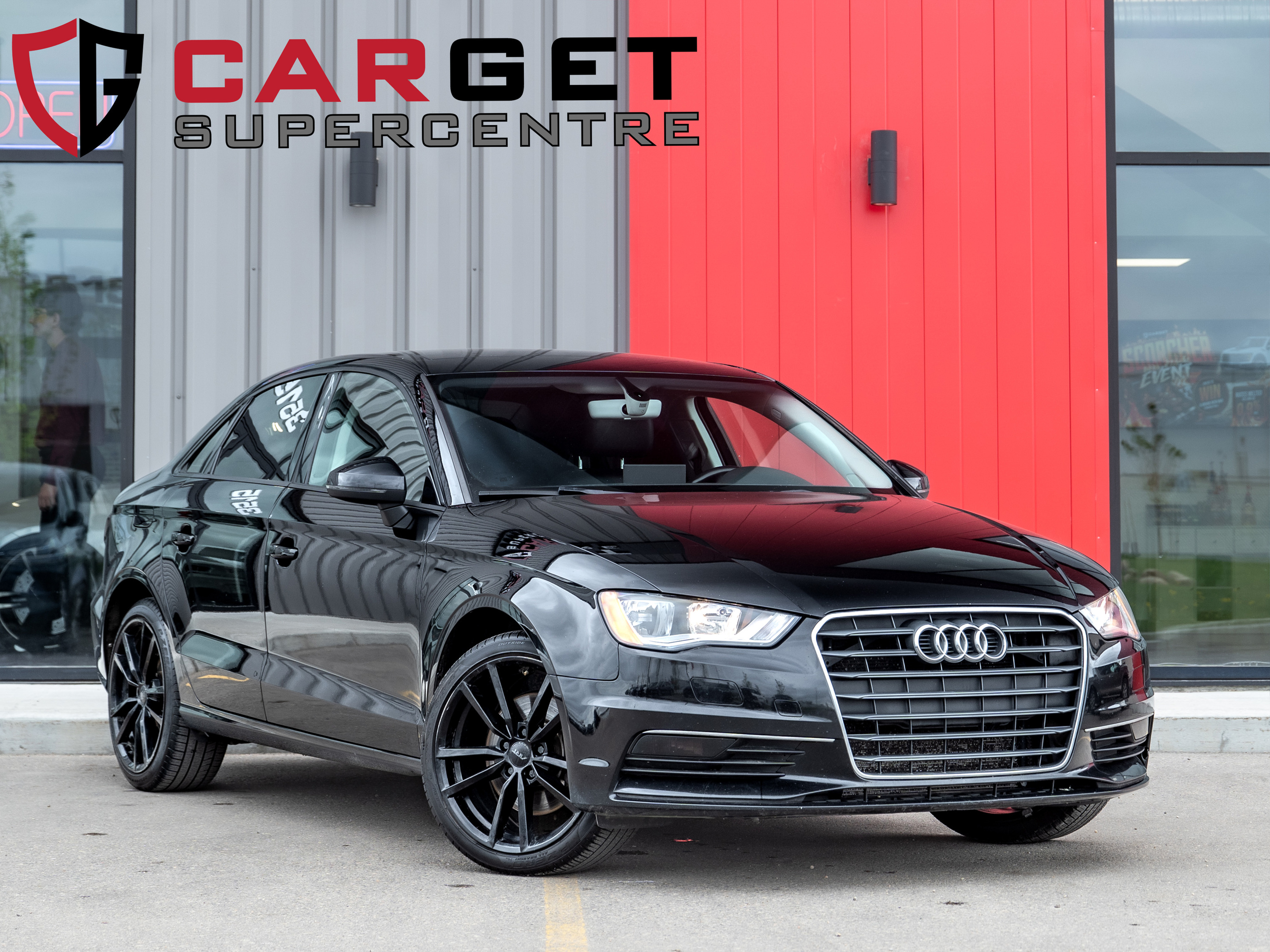 Black 2016 Audi A3 Hatchback 6-Speed Automatic