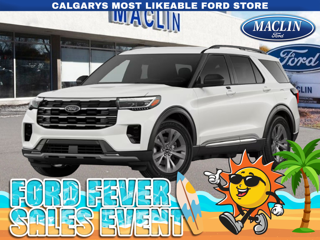 White 2026 Ford Explorer Active AWD SUV / Crossover All-Wheel Drive