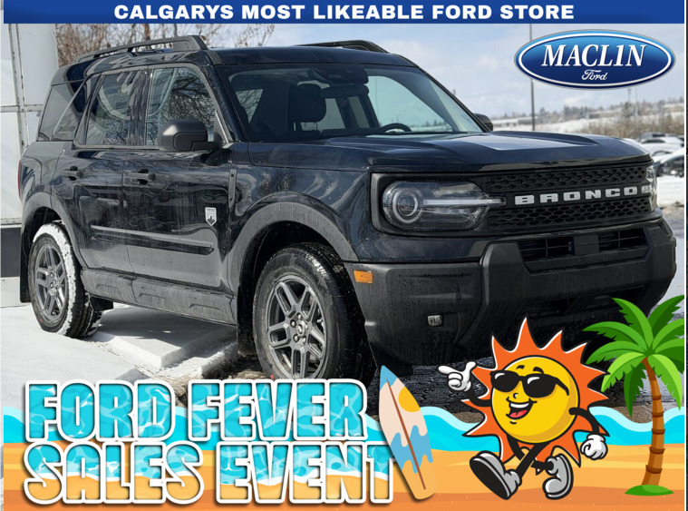 Black 2026 Ford Bronco Sport Big Bend AWD SUV / Crossover All-Wheel Drive 8-Speed Automatic