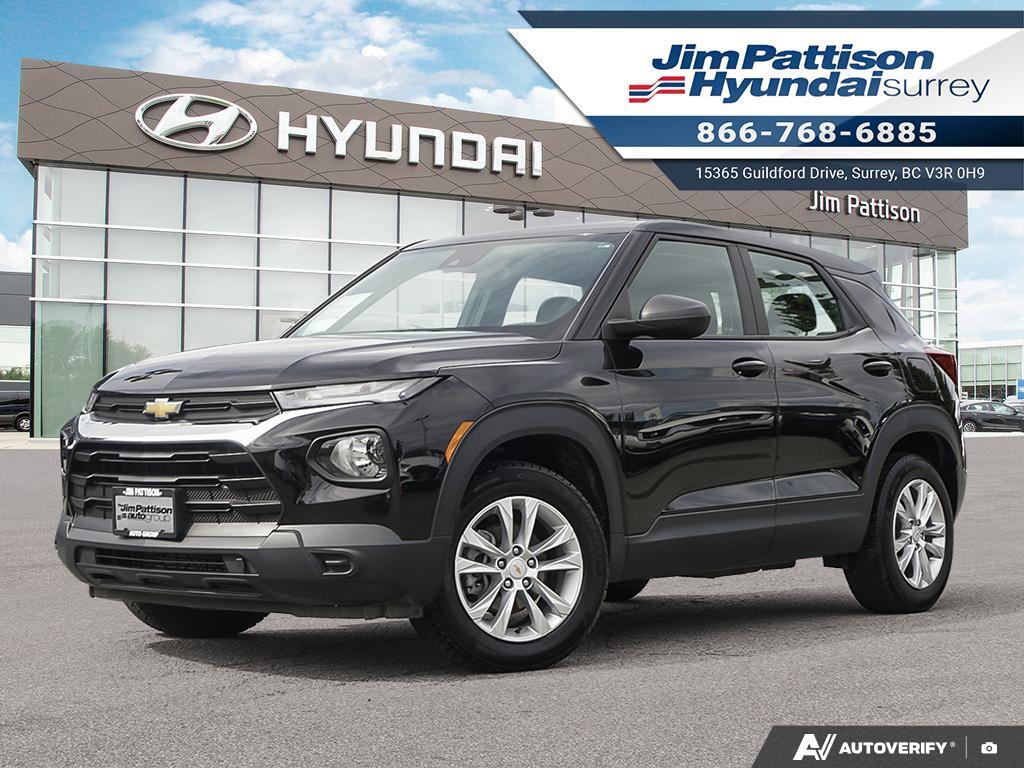 Black 2021 Chevrolet Trailblazer LS AWD SUV / Crossover Four-Wheel Drive 9-Speed Automatic