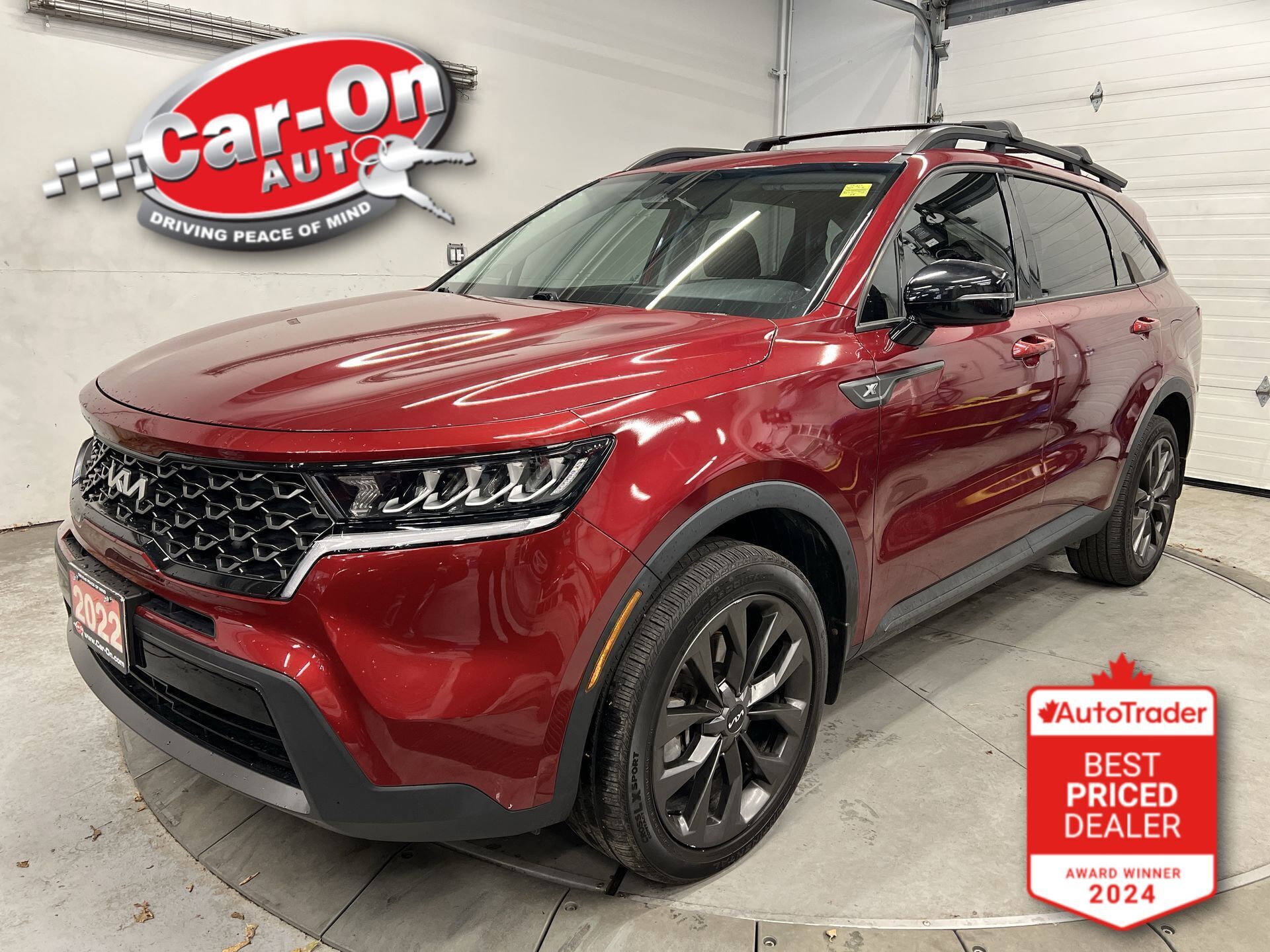 Red 2022 Kia Sorento X-Line EX AWD SUV / Crossover All-Wheel Drive Automatic