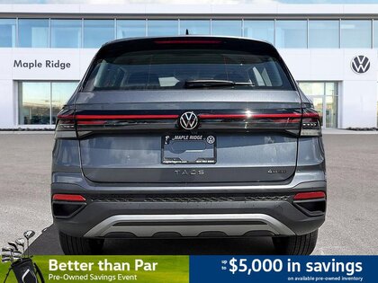 used 2025 Volkswagen Taos car, priced at $29,749