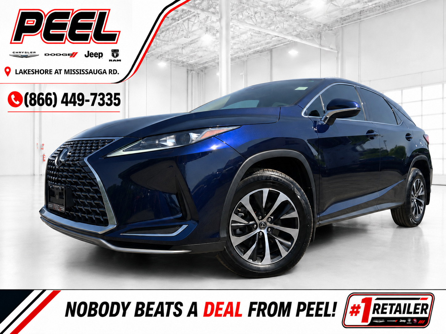 Blue 2022 Lexus RX 350 AWD SUV / Crossover All-Wheel Drive 8-Speed Automatic