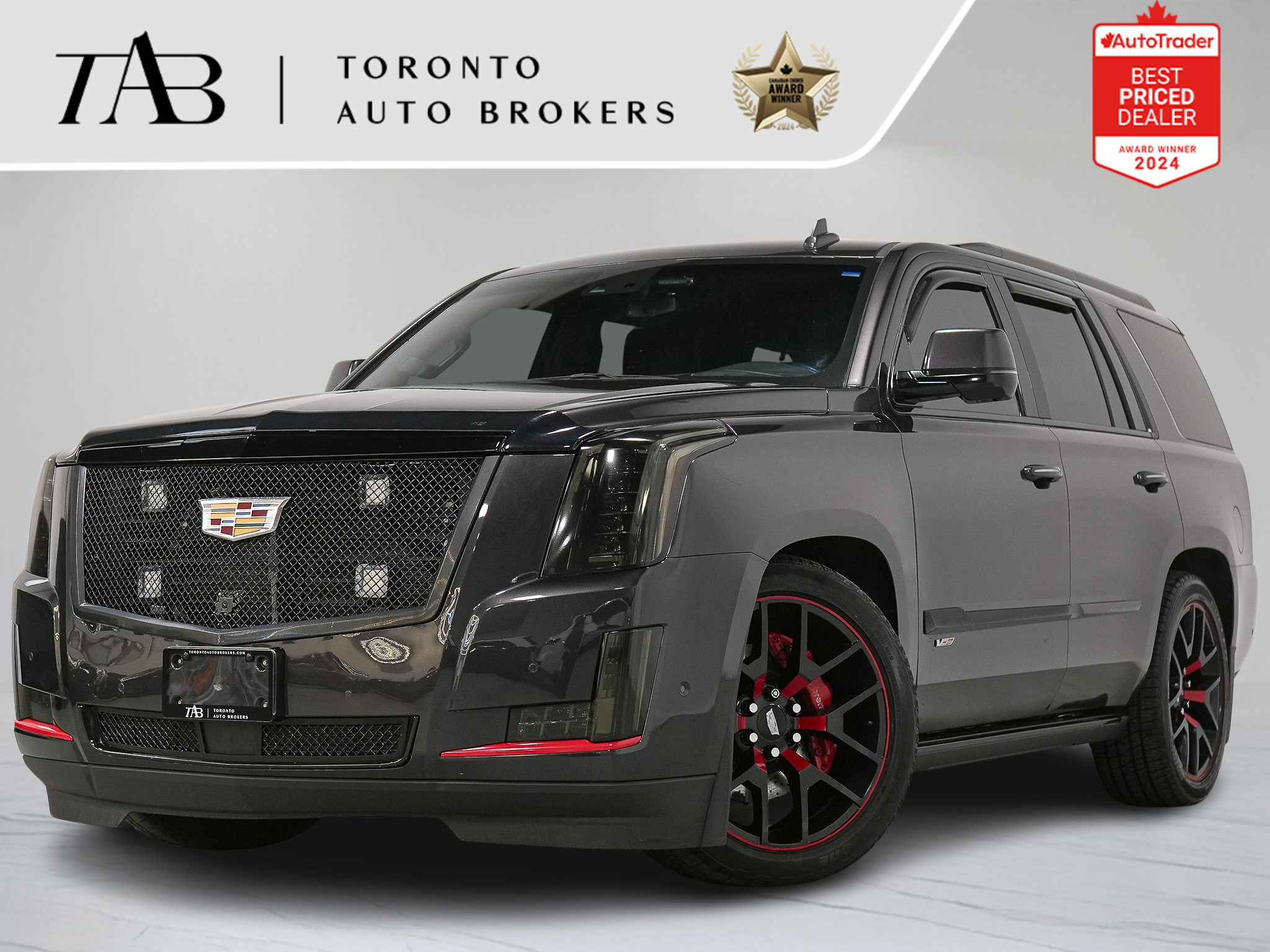 Gray 2017 Cadillac Escalade Platinum 4WD SUV / Crossover Four-Wheel Drive Automatic