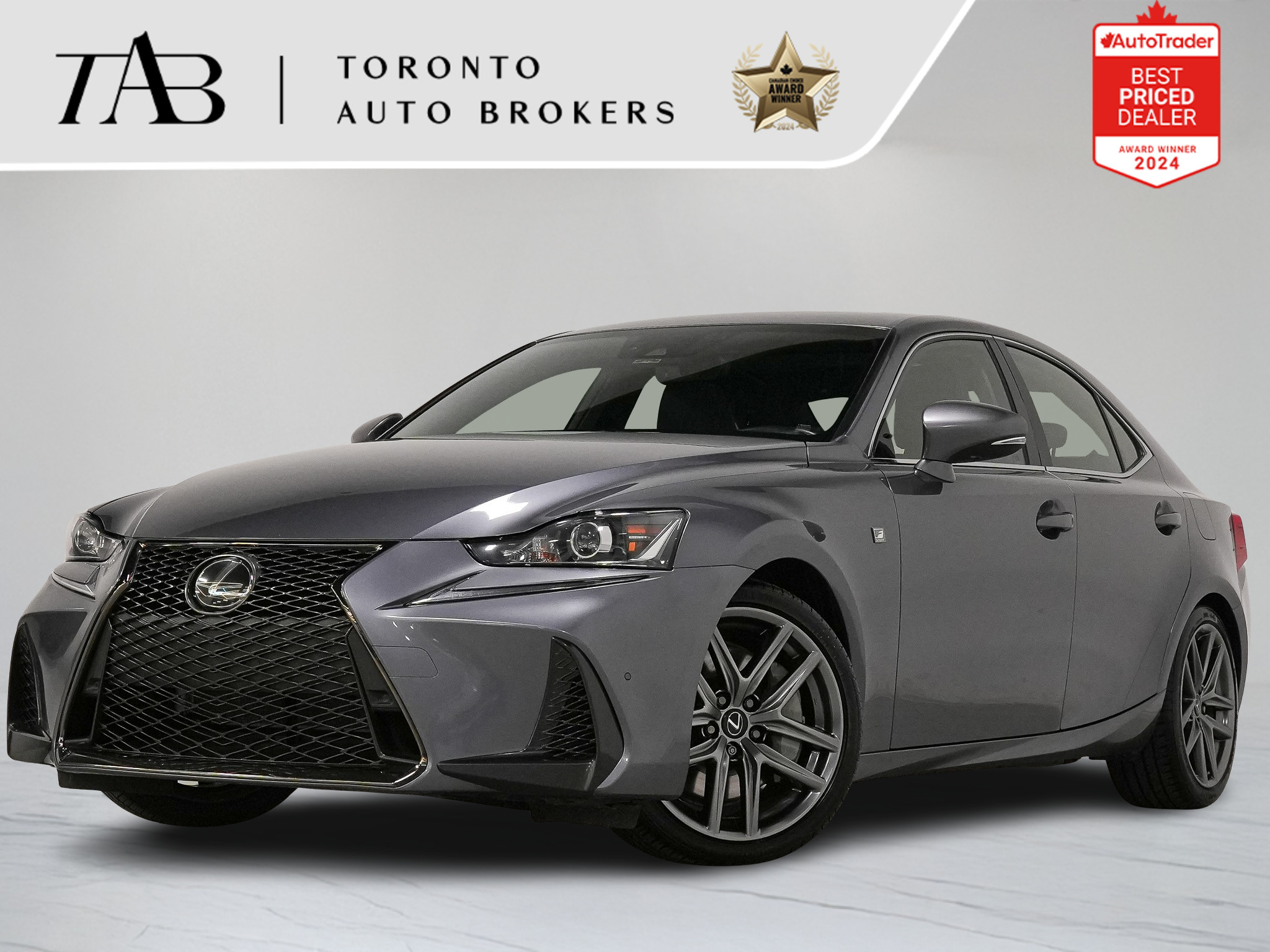 Gray 2020 Lexus IS 300 AWD Sedan All-Wheel Drive Automatic