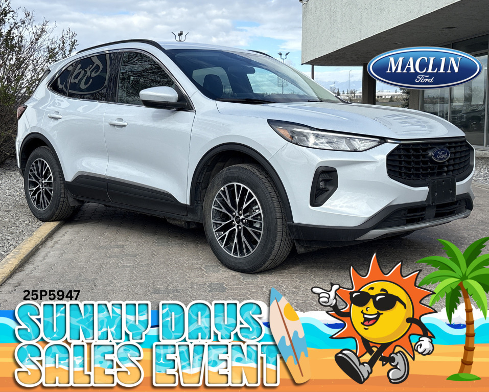 Silver 2025 Ford Escape Hybrid Plug-in FWD SUV / Crossover Front-Wheel Drive Continuously Variable Transmission