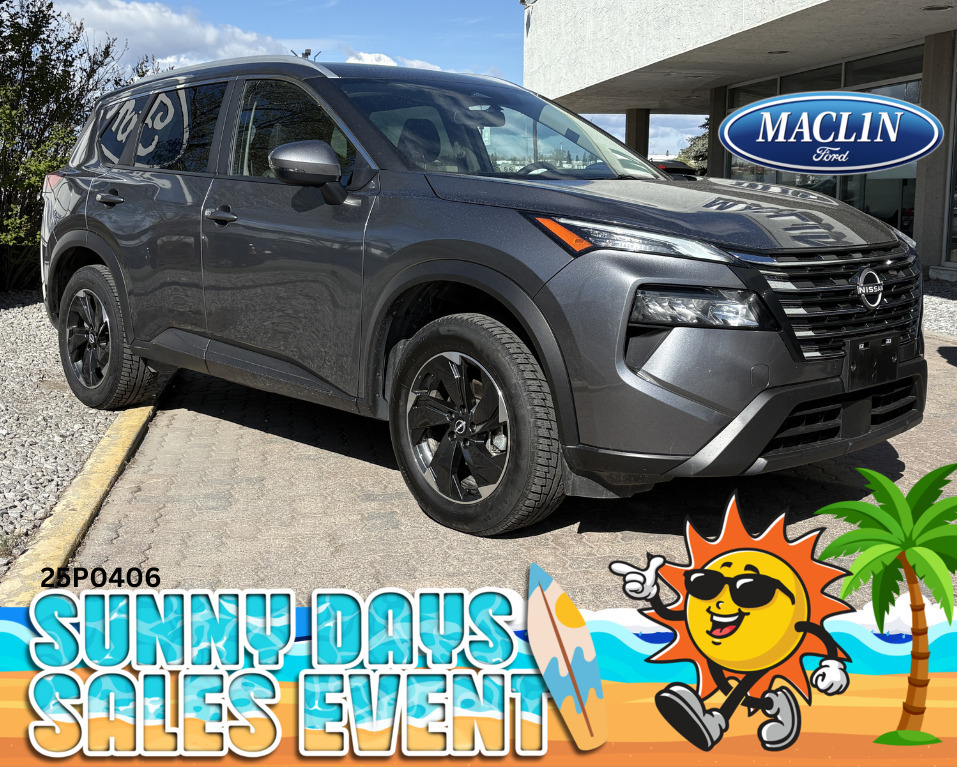 Gray 2025 Nissan Rogue SV AWD SUV / Crossover All-Wheel Drive Continuously Variable Transmission