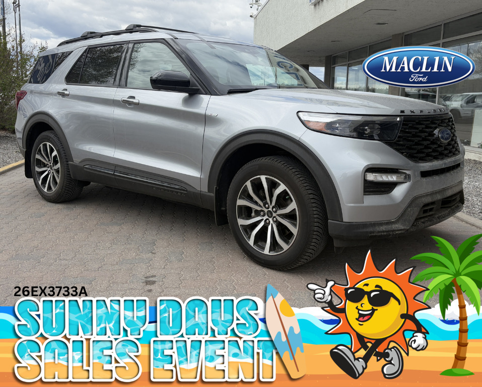 Silver 2022 Ford Explorer ST-Line AWD SUV / Crossover All-Wheel Drive Automatic