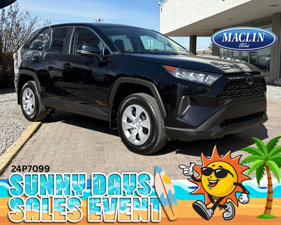 Black 2024 Toyota RAV4 LE AWD SUV / Crossover All-Wheel Drive 8-Speed Automatic