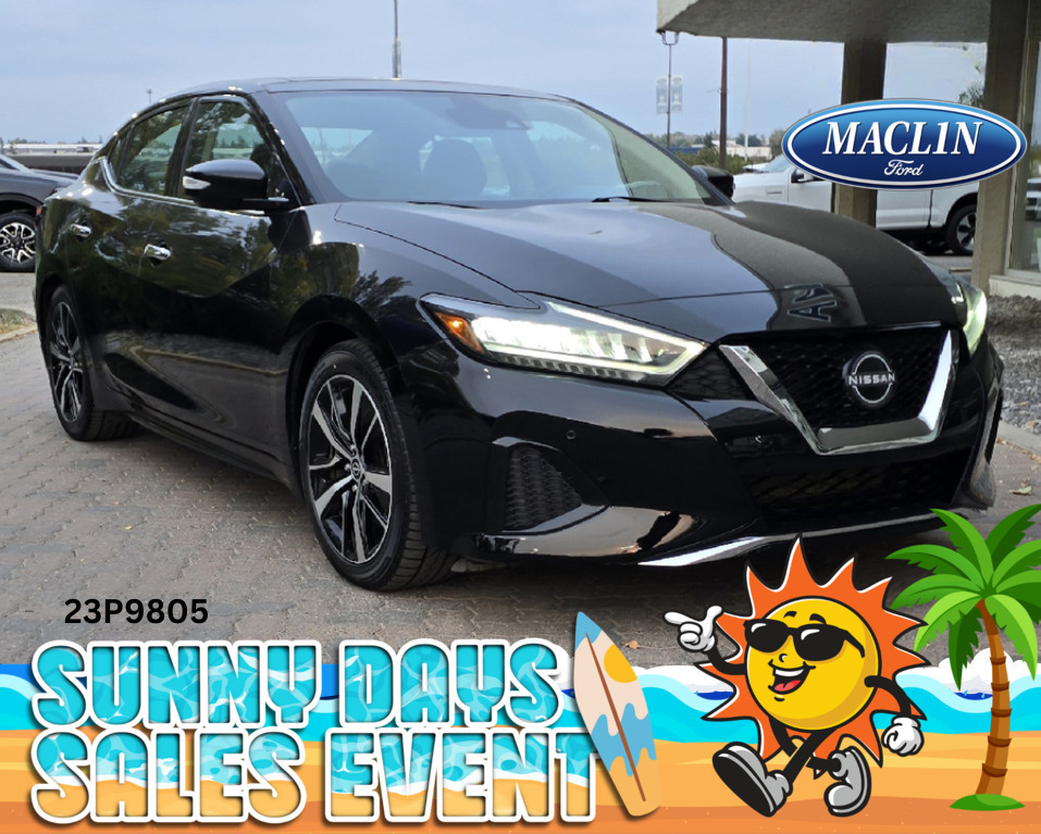 Black 2023 Nissan Maxima SL FWD Sedan Continuously Variable Transmission