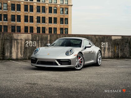 Silver 2023 Porsche 911 Carrera 4S Coupe AWD Coupe All-Wheel Drive 8-Speed Automatic
