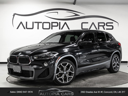 Black 2018 BMW X2 xDrive28i AWD SUV / Crossover All-Wheel Drive Automatic