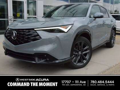 Gray (Light Grey) 2025 Acura ADX SH-AWD with A-SPEC Package SUV / Crossover All-Wheel Drive Continuously Variable Transmission