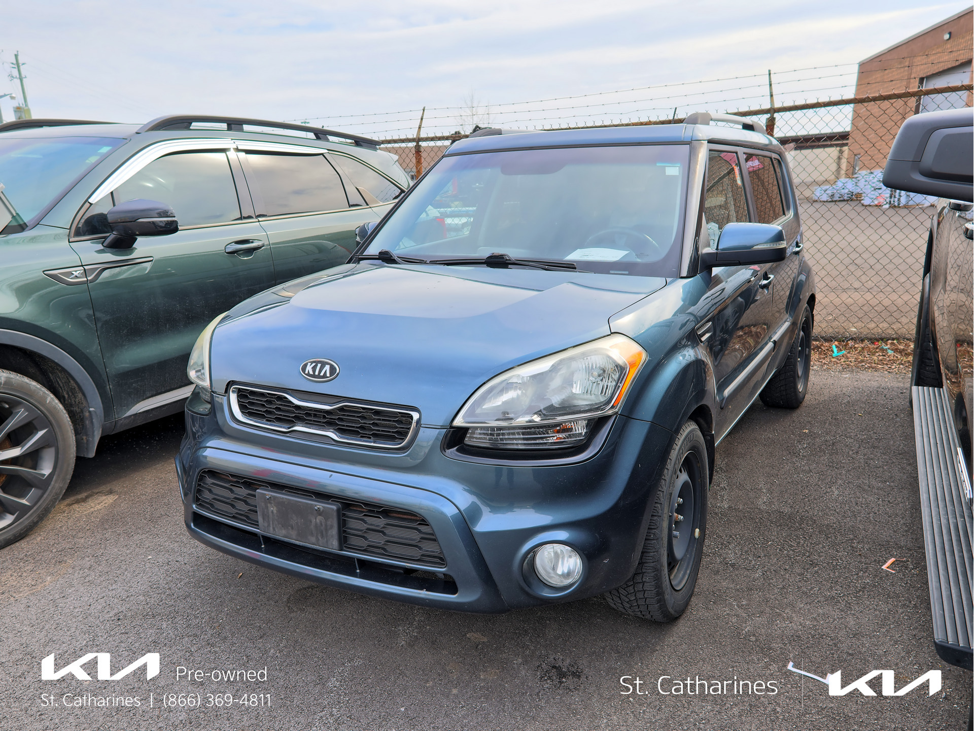 Blue 2012 Kia Soul 2u Wagon 6-Speed Automatic