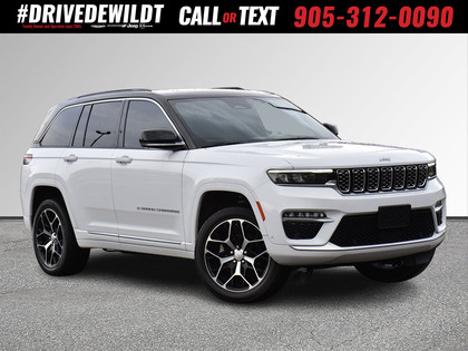 White 2024 Jeep Grand Cherokee Summit Reserve 4WD SUV / Crossover Four-Wheel Drive 8-Speed Automatic