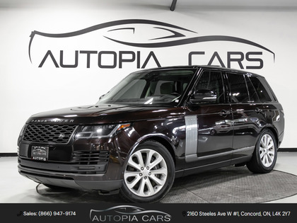 Brown 2019 Land Rover Range Rover V8 Supercharged 4WD SUV / Crossover All-Wheel Drive Automatic