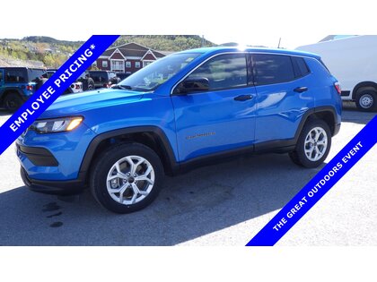 Blue 2026 Jeep Compass Sport 4WD SUV / Crossover 8-Speed Automatic