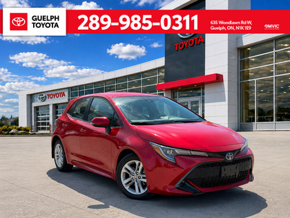 Red 2021 Toyota Corolla Hatchback FWD Hatchback Automatic
