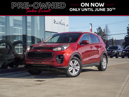 Red 2017 Kia Sportage LX AWD SUV / Crossover All-Wheel Drive Automatic